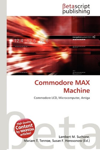 Commodore MAX Machine: Commodore LCD, Microcomputer, Amiga