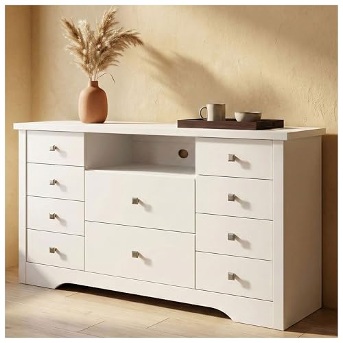 Opiniones y reviews de Cajonera Blanca Madera los 5 más buscados. 43 Simple Wisdom Cajonera,Cajonera para Recamara,Muebles para Recamara,Cómoda de Madera con Luces y Enchufes, 10 Cajones, con Tocador Abierto,Adecuada Paras Dormitorio y Salón 120 *...