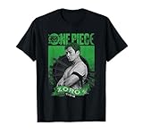 One Piece Zoro Etched Portrait Camiseta