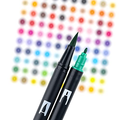 Tombow Dual Brush Pen Art Markers 10-Pack, Galaxy