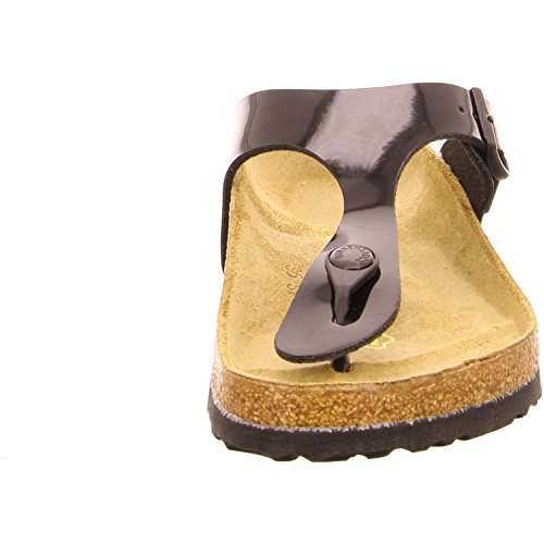Image of Birkenstock Schuhe Gizeh Birko-Flor Normal, Black, 42