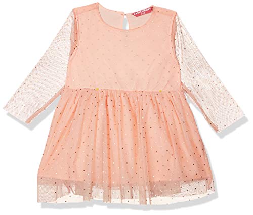 Image of Amazon Brand - Jam & Honey Baby-Girl's Polyester Skater Knee-Length Dress