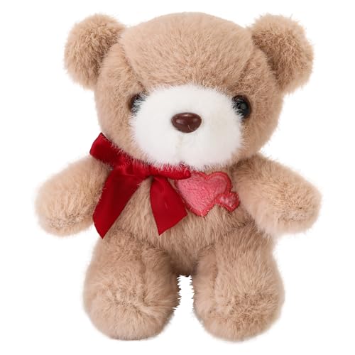 ABEARCAR 4.7 Inchs Teddy Bear Stuffed Animal with...
