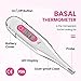 Digital Basal Thermometer, 1/100th Degree High-Precision Oral Thermometer with Memory Recall, Accurate Digital Thermometer for Fever and Natural Family Planning by femometer