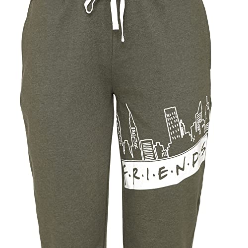 Image of Zivame Friends Knit Poly Lounge Pant - Rifle Green