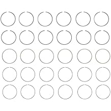 LowPricedAutoParts Chrome Piston Rings Set | Compatible with Chrysler 3.6L 220 DOHC | Standard Size