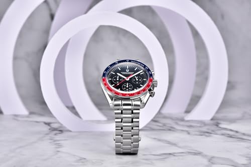 Pagani Design 1701 V3 Men's Chronograph Quartz Dial 40mm VK63 Movement Stainless Steel Mirror Sapphire Watch 100 Meter Water Resistant Sport Watch…