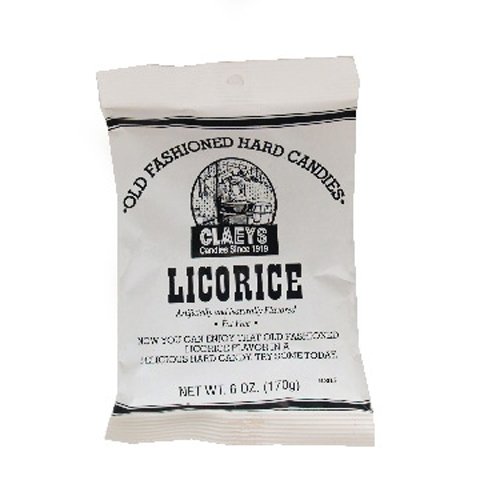 Claey's Licorice Drops - 6 oz (12 pack)
