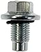 Dorman 090-938CD Oil Drain Plug Pilot Point M14-1.50, Head Size 13 mm Compatible with Select Models