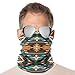 LITPUZC Men Women Fashion Neck Gaiter Balaclavas Ethnic Tribal Navajo Aztec Reusable Face Mask Scarf Elastic Head Wrap Bandana for Hiking Biking