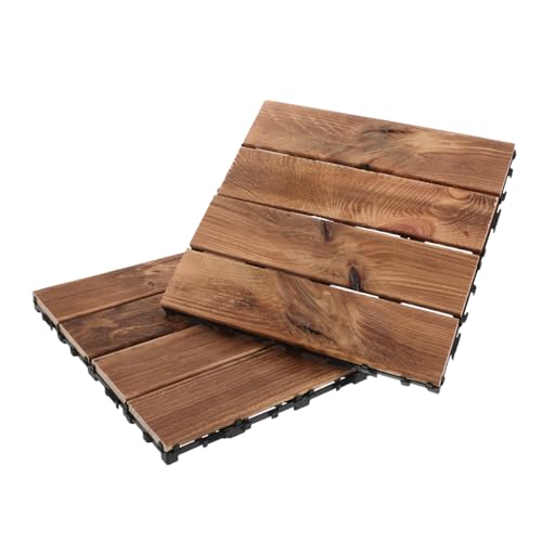 Carrelage emboîtable pour balcon extérieur et aménagement de jardin