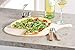 Produktbild LS-LebenStil Holz Flammkuchenbrett 50cm FSC Birke Pizzabrett Pizzaschieber Gastro Servierbrett