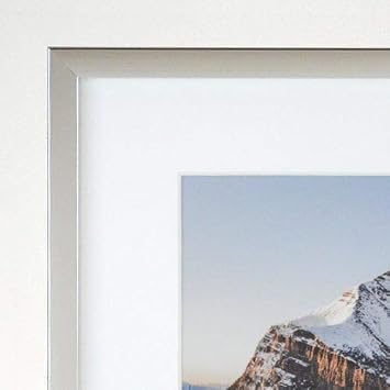 Frame It Easy 21 x 62 Gloss Silver Metal Frame (Ashford)