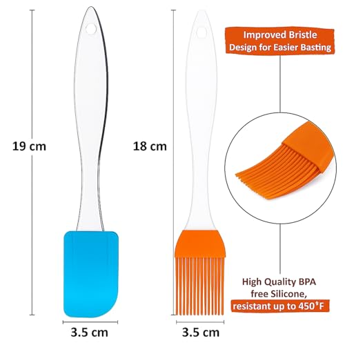 Image of Non-Stick Grill Sandwich Toaster & Spatula /Brush Set | Long-Lasting Double-Coating Non-Stick Layer | Sandwich Griller And Toaster | Easy-To-Use & Durable
