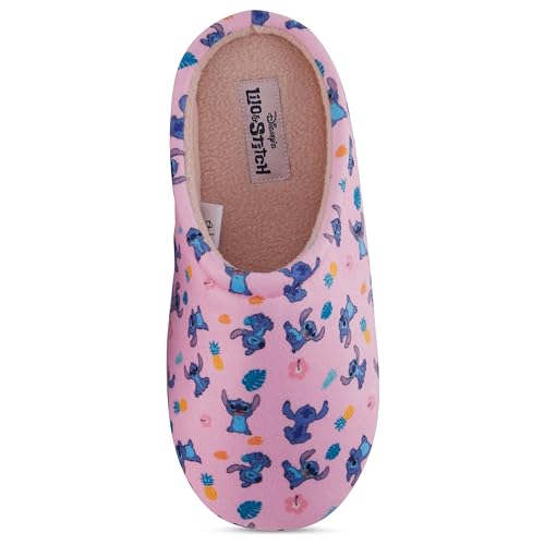 Disney Ladies Lilo and Stitch Clog Slippers - Ladies Classic Lilo and Stitch Slip On Clog Slippers Soft House Slippers4