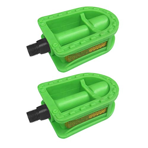 Youth Bike Pedals Kids Bike Pedals Replacement Kids Bike Peddles 1/2-Inch bike pedals kids Spindle Pedals Resin 12â€˜â€™ 14â€˜â€™ Fashion