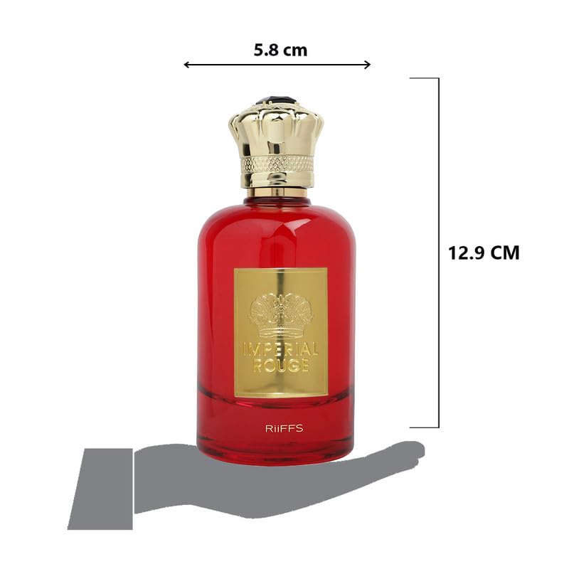 Image of RiiFFS Imperial Rouge Perfume For Women | Long-Lasting Eau De Parfum | Luxurious Feminine Fragrance | Ideal Gift Perfume For Loved Ones, 100ml
