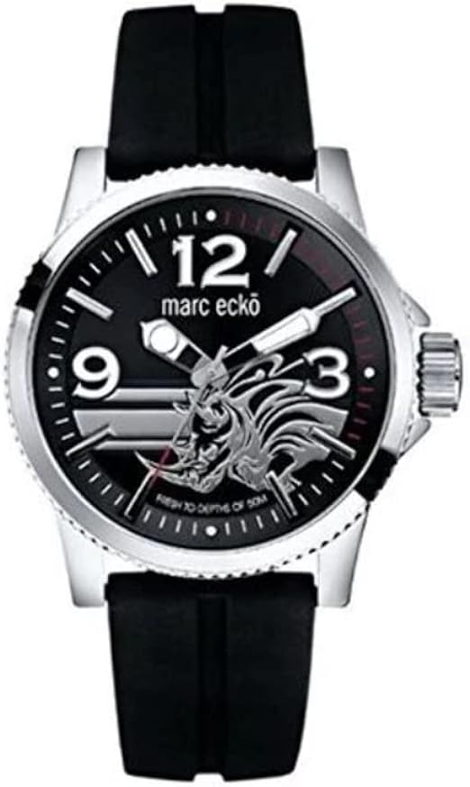 marc ecko watch silver