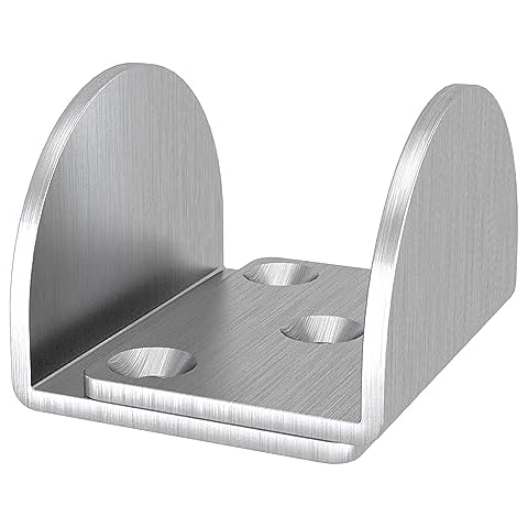 JUBEST U Shape Sliding Barn Door Guide Cover