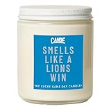 CE Craft - Vela con temática de fútbol, regalo para él (bosque de vainilla helada)