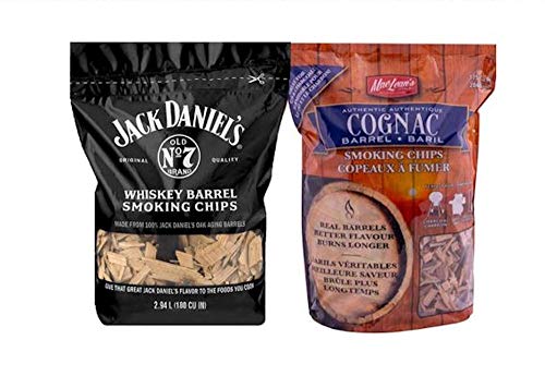 Jack Daniel's Barrel Smoking Chips & Cognac Barrel Smoking Chips