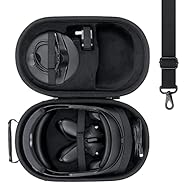 Carcasa única: carcasa de auriculares de viaje duro diseñada para Meta Quest Pro / Quest 3 Gafas de realidad virtual avanzada, que coincide perfectamente con su dispositivo y accesorios de auriculares meta gameng. Material: eva. Detalles del embalaje...