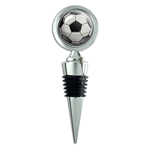 Soccer Ball Futbol Sport Wine Bottle Stopper