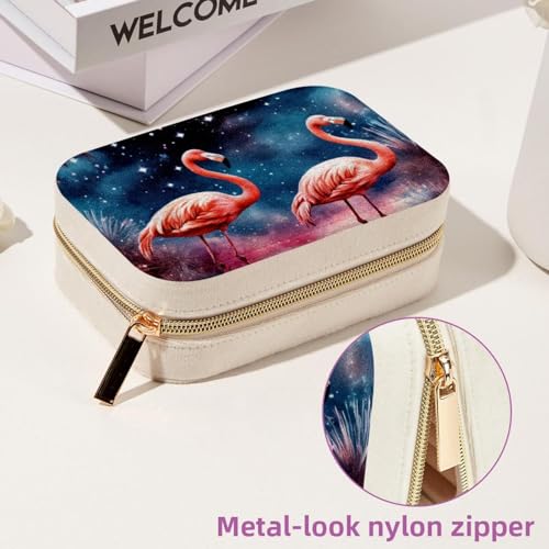 Joyero de doble capa para pendientes y collares sin enredar 7