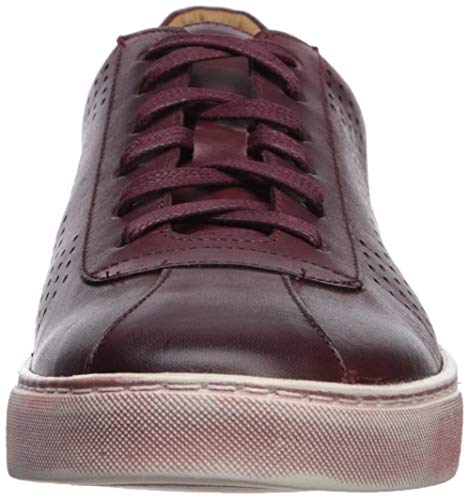 Brothers United Men's Leather Luxury Lace Up Perf Detail Sneaker2