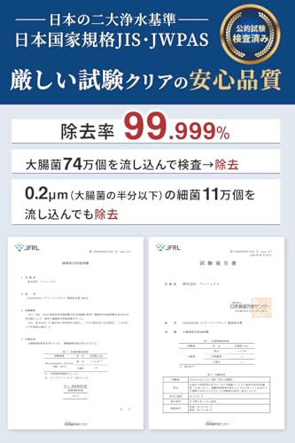 PLEASINGSAN 携帯浄水器 3層フィルター式