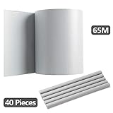 【Blickdicht und Wetterfest】100% recycelbares, hochwertiges PVC-Laminat mit einem Stoffgewicht von 450g/m² und einer Stärke von 0,4 mm. Dank des integrierten Gewebes hat es eine hohe Reißfestigkeit und hält auch stärkeren Windböen stand.