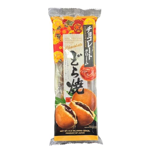 Dorayaki Japonés sabores disponinles (GLOBE GOURMET) 60g x 5ud (Chocolate)
