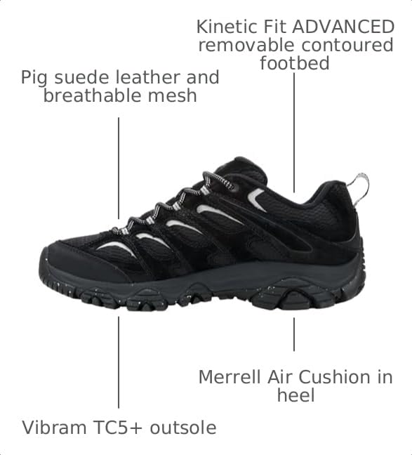 Image of Merrell Men's Moab 3 Hiking Shoe