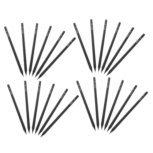 EXCEART 30 個 絵画 鉛筆 描画 鉛筆 用 スケッチ アーティスト 用品 文房具 用 描画 ツール 文房具 ライティング 補助 スケッチ 用品 グラファイト ブラック