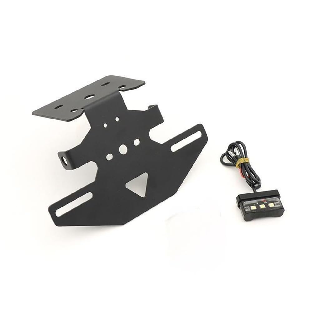 DDGBERFP For QJMOTO QJ800 600RS Motorcycle Rear License Plate Frame Short Tail License Plate Frame