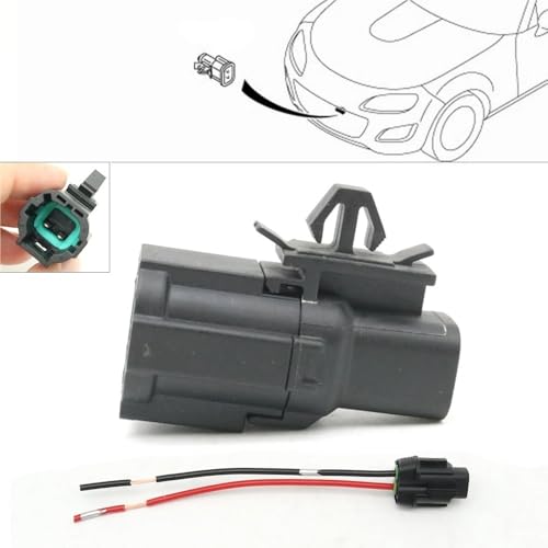 Sensor de temperatura ambiente exterior para Mazda MX-5 Miata 2009-2015 con cable de conexion 3