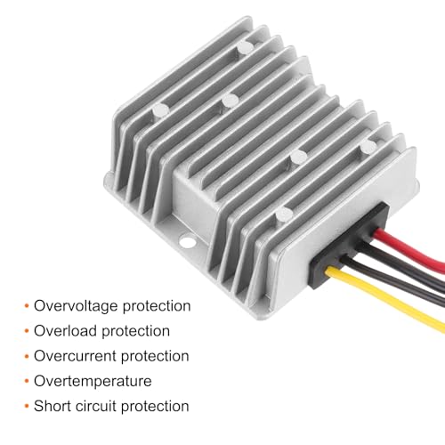 MECCANIXITY DC 60V/72V to DC 12V Power Converter 10A 120W Step Down Converter Voltage Reducer IP67 Waterproof Transformer Power Supply Module Power Adapter for Car Truck Solar System3