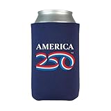 Official America 250 & 4th of July Beverage Cooler Set of 2, Navy Insulated Drinkware for the 250th Anniversary Celebration