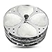 KSJONE Stainless Steel Idli Stand | 4-Plates Idli | Idli Preparation | Supreme Quality Food Grade Idli Stand | Makes 16 Idlis (Heart Shape)