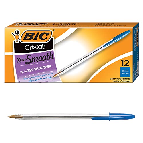 Image of Bic Bicms11Be Bic Cristal Ballpoint Pen Blue