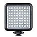 Produktbild GODOX LED64 LED Videoleuchte schwarz mit 64 LEDs (Universal, 5500 K, 4,5 W, Akku/Batterie)