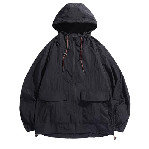 Veste de transition respirante homme coupe ample pour l'extérieur