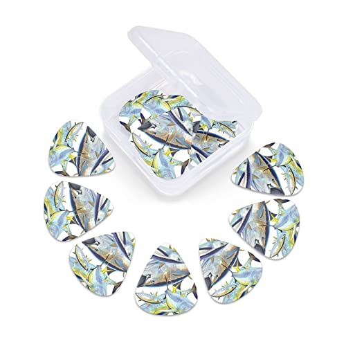 Médiators de guitare 12-Pack médiators de poisson saumon pour guitare électrique guitare acoustique diverses guitares - Les Beatles, Paul McCartney, John Lennon, RIngo Starr, George Harrison Médiators de guitare 12-Pack médiators de poisson saumon pour guitare électrique guitare acoustique diverses guitares – Image 6