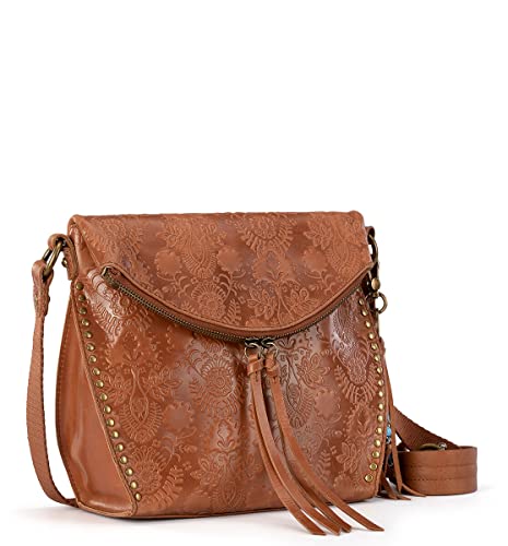 Image of The Sak Silverlake Crossbody Purse - Women's Casual Purse For Everyday & Travel - Leather Bag with Adjustable Strap & Zipper