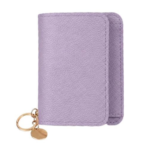 Huitrcrio Petit Portefeuille pour Femmes Porte-Cartes De Crédit Trifold Et
