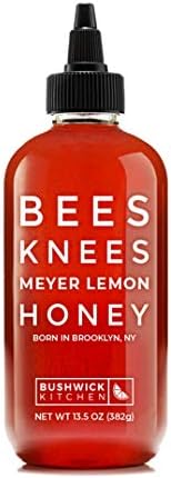 Bees Knees Meyer Lemon Honey, Infused with Citrus, 12.5oz