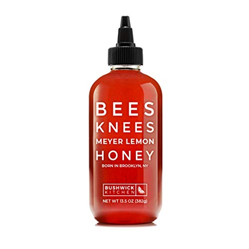 Bees Knees Meyer Lemon Honey, Infused with Citrus, 12.5oz