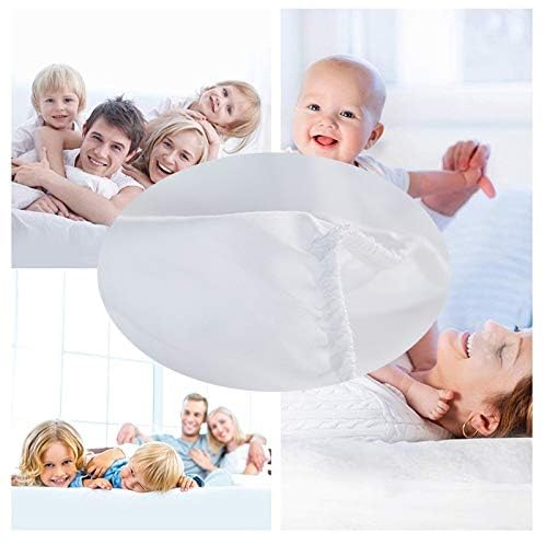 Coprimaterasso Impermeabile King Size Con Angoli (150x200 Cm) – Morbido, Traspirante E Lavabile, Profondità Fino A 30 Cm, Antimacchia E Antiacaro