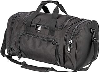 Military Tactical Duffle Bag Gym Bag for Men Travel Sports, Black, Small