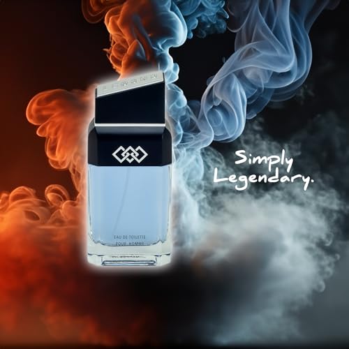 LEG3ND Cologne for Men 3.4oz/100ml Eau de Toilette Spray | Masculine, Fresh, Aquatic Fragrance